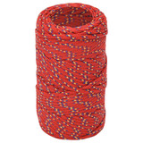 Brodski konop crveni 2 mm 250 m od polipropilena 152373