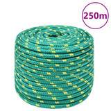 Brodski konop zeleni 12 mm 250 m od polipropilena 152726