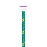 Brodski konop zeleni 10 mm 250 m od polipropilena 152721