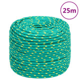 Brodski konop zeleni 6 mm 25 m od polipropilena 152708