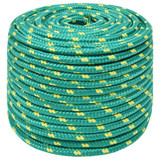 Brodski konop zeleni 4 mm 250 m od polipropilena 152730