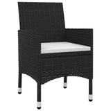 7-dijelni vrtni blagovaonski set s jastucima poliratan i staklo 3099731