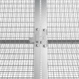 Kavez za zečeve sivi 403,5 x 80,5 x 71 cm od pocinčanog čelika 3106450 Kavez za zečeve sivi 403,5 x 80,5 x 71 cm od pocinčanog čelika 3106450