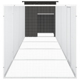 Kavez za kokoši antracit 500x91x100 cm pocinčani čelik 3106454 Kavez za kokoši antracit 500x91x100 cm pocinčani čelik 3106454