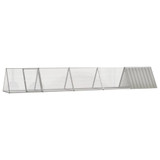 Kavez za zečeve sivi 201,5 x 80,5 x 71 cm od pocinčanog čelika 3106451 Kavez za zečeve sivi 201,5 x 80,5 x 71 cm od pocinčanog čelika 3106451