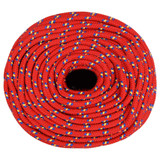 Brodski konop crveni 8 mm 50 m od polipropilena 152396