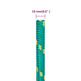 Brodski konop zeleni 16 mm 250 m od polipropilena 152734