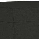 Klupa crna 70x35x41 cm od tkanine 349371