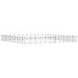 Kavez za ljubimce s 44 panela i vratima crni 35 x 35 cm čelični 3114022 Kavez za ljubimce s 44 panela i vratima crni 35 x 35 cm čelični 3114022