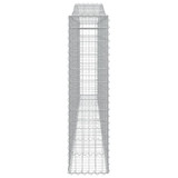 Lučne gabionske košare 8 kom 400x30x120/140cm pocinčano željezo 3145845 Lučne gabionske košare 8 kom 400x30x120/140cm pocinčano željezo 3145845