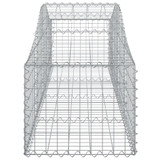 Lučne gabionske košare 20 kom 200x50x40/60 cm pocinčano željezo 3145592 Lučne gabionske košare 20 kom 200x50x40/60 cm pocinčano željezo 3145592