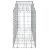 Lučne gabionske košare 2 kom 200x50x80/100 cm pocinčano željezo 3145619 Lučne gabionske košare 2 kom 200x50x80/100 cm pocinčano željezo 3145619