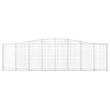 Lučne gabionske košare 3 kom 400x30x100/120cm pocinčano željezo 3145827 Lučne gabionske košare 3 kom 400x30x100/120cm pocinčano željezo 3145827