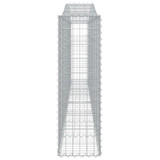 Lučne gabionske košare 3 kom 400x30x100/120cm pocinčano željezo 3145827 Lučne gabionske košare 3 kom 400x30x100/120cm pocinčano željezo 3145827