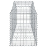 Lučne gabionske košare 6 kom 200x50x60/80 cm pocinčano željezo 3145602 Lučne gabionske košare 6 kom 200x50x60/80 cm pocinčano željezo 3145602