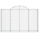 Lučne gabionske košare 6 kom 200x30x120/140cm pocinčano željezo 3146135 Lučne gabionske košare 6 kom 200x30x120/140cm pocinčano željezo 3146135