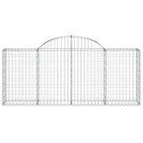 Lučne gabionske košare 30 kom 200x30x80/100cm pocinčano željezo 3146106 Lučne gabionske košare 30 kom 200x30x80/100cm pocinčano željezo 3146106