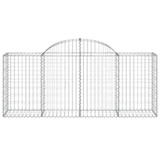 Lučne gabionske košare 25 kom 200x50x80/100cm pocinčano željezo 3146315 Lučne gabionske košare 25 kom 200x50x80/100cm pocinčano željezo 3146315