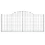 Lučne gabionske košare 8 kom 300x30x120/140cm pocinčano željezo 3146545 Lučne gabionske košare 8 kom 300x30x120/140cm pocinčano željezo 3146545