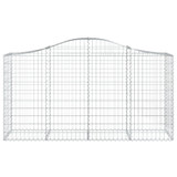 Lučne gabionske košare 13kom 200x50x100/120cm pocinčano željezo 3145651 Lučne gabionske košare 13kom 200x50x100/120cm pocinčano željezo 3145651