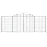 Lučne gabionske košare 10kom 300x30x100/120cm pocinčano željezo 3146529 Lučne gabionske košare 10kom 300x30x100/120cm pocinčano željezo 3146529