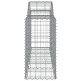 Lučne gabionske košare 12 kom 200x50x80/100cm pocinčano željezo 3146309 Lučne gabionske košare 12 kom 200x50x80/100cm pocinčano željezo 3146309