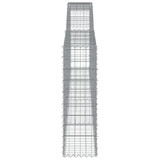 Lučne gabionske košare 9 kom 400x30x100/120cm pocinčano željezo 3146873 Lučne gabionske košare 9 kom 400x30x100/120cm pocinčano željezo 3146873