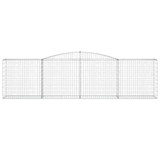 Lučne gabionske košare 10kom 400x50x100/120cm pocinčano željezo 3147004 Lučne gabionske košare 10kom 400x50x100/120cm pocinčano željezo 3147004