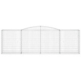 Lučne gabionske košare 9 kom 400x50x120/140cm pocinčano željezo 3147016 Lučne gabionske košare 9 kom 400x50x120/140cm pocinčano željezo 3147016