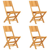 5-dijelni vrtni blagovaonski set od masivne tikovine 3155038