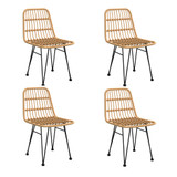 5-dijelni vrtni blagovaonski set od poliratana 3157843
