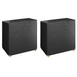 Navlake za ljuljačku 2 kom 8 ušica 125x90x135/165 cm polietilen 3155381