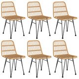 7-dijelni vrtni blagovaonski set od poliratana 3157891