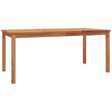 3-dijelni vrtni blagovaonski set od masivne tikovine 3157156