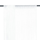 Končane Zavjese 2 kom 140x250 cm Bijele Končane Zavjese 2 kom 140x250 cm Bijele