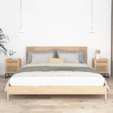 Noćni ormarići 2 kom 40 x 30 x 55,5 cm od drva i željeza 352096