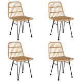 5-dijelni vrtni blagovaonski set od poliratana 3157888