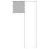 Kavez za pse crni 6,05 m² čelični 3082225 Kavez za pse crni 6,05 m² čelični 3082225