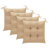 5-dijelni sklopivi vrtni blagovaonski set od bambusa 3063978