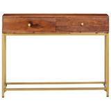 Konzolni stol od masivnog bagremovog drva 100 x 35 x 76 cm 286175 Konzolni stol od masivnog bagremovog drva 100 x 35 x 76 cm 286175