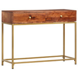 Konzolni stol od masivnog bagremovog drva 100 x 35 x 76 cm 286175 Konzolni stol od masivnog bagremovog drva 100 x 35 x 76 cm 286175