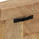 Vješalice za kapute 2 kom od masivnog drva manga 38 x 100 cm 337853