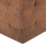 Noćni ormarići 2 kom smeđi 30 x 30 x 30 cm umjetna brušena koža 249014 Noćni ormarići 2 kom smeđi 30 x 30 x 30 cm umjetna brušena koža 249014