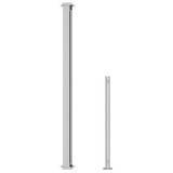 Uvlačiva bočna tenda za terasu 200 x 500 cm crna 313417