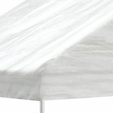 Sjenica s krovom bijela 13,38 x 4,08 x 3,22 m polietilen 3155514