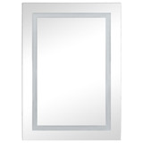 LED kupaonski ormarić s ogledalom 50 x 13 x 70 cm 325543 LED kupaonski ormarić s ogledalom 50 x 13 x 70 cm 325543