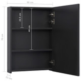 LED kupaonski ormarić s ogledalom 50 x 13 x 70 cm 325543 LED kupaonski ormarić s ogledalom 50 x 13 x 70 cm 325543