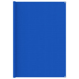 Tepih za šator 250 x 450 cm plavi 310724