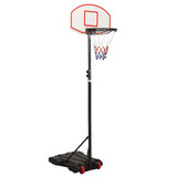 Košarkaški stalak bijeli 216 - 250 cm od polietilena 93655