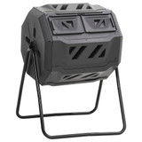 Vrtna posuda za kompost crna 73 x 64 x 95 cm 160 L 152232